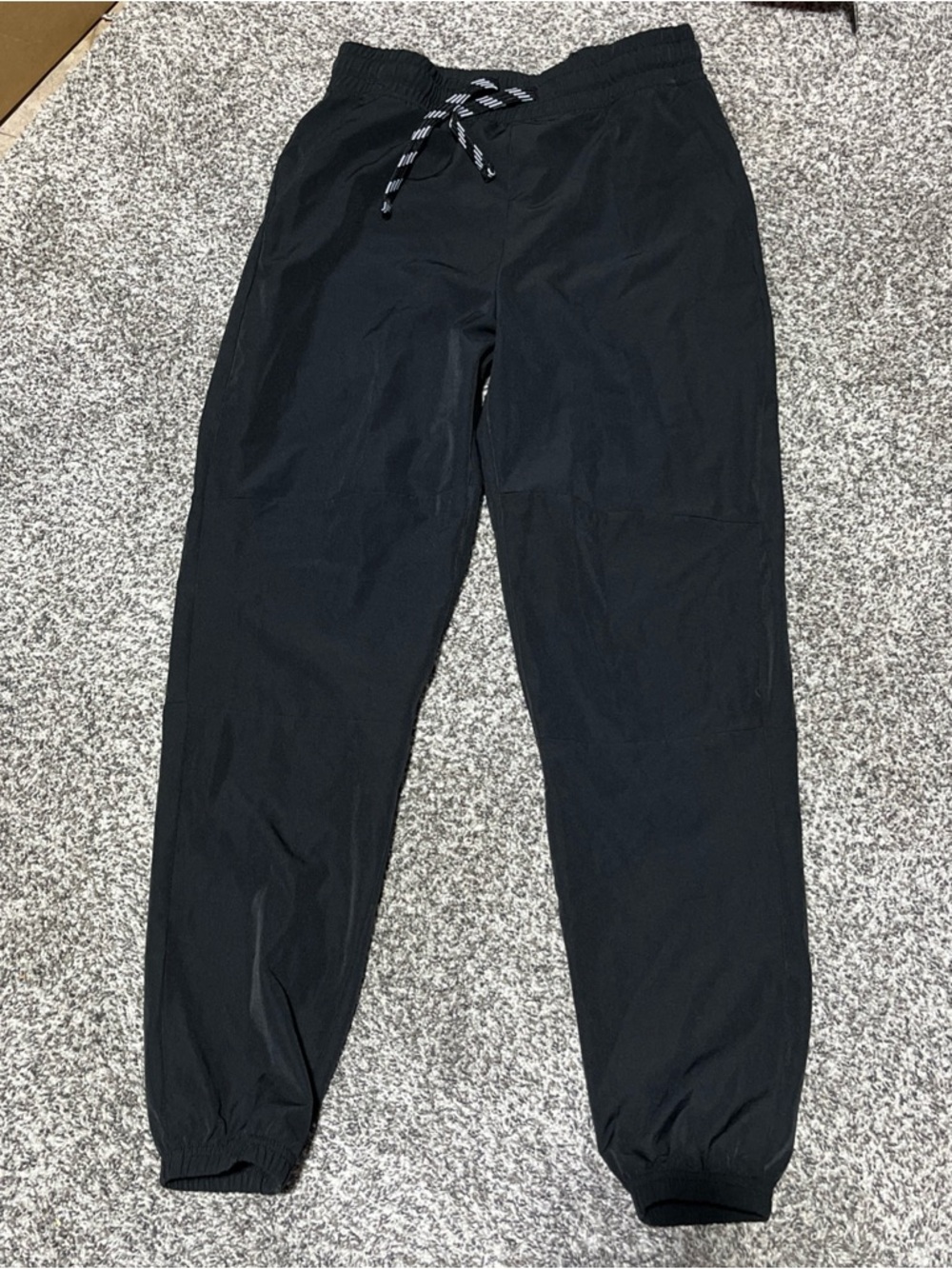 Girls Avalanche Black Pants Joggers Size Large 14/16 Zipper Back Pocket